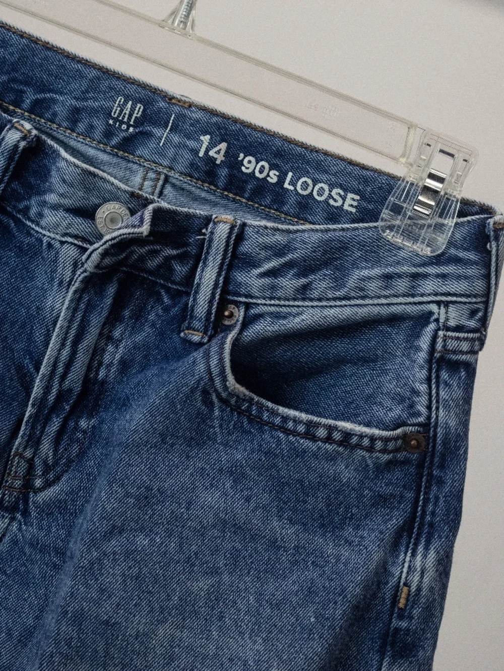 GAP Boy's '90's Loose Denim Jean